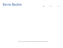 Tablet Screenshot of kevinrechin.com